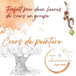 Découvrez la peinture – Forfait de 2 heures en groupe